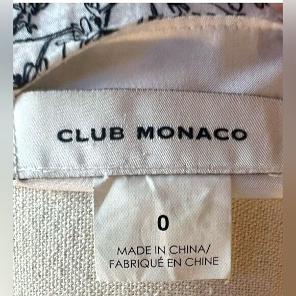 CLUB MONACO MIDI Button Front Dress Size 0 - Picture 11 of 16